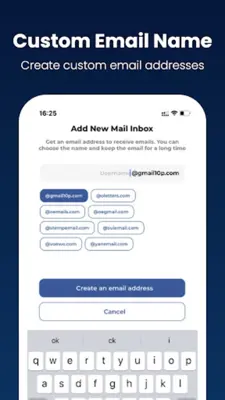 Temp Mail X - Mutil Email android App screenshot 6